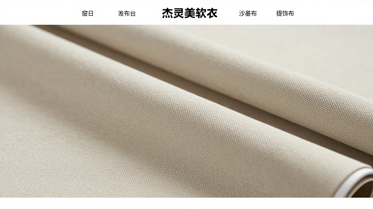 杰灵美 窗帘 装饰布 沙发布 服装提花面料 家纺成品 杰灵美 首页主视觉